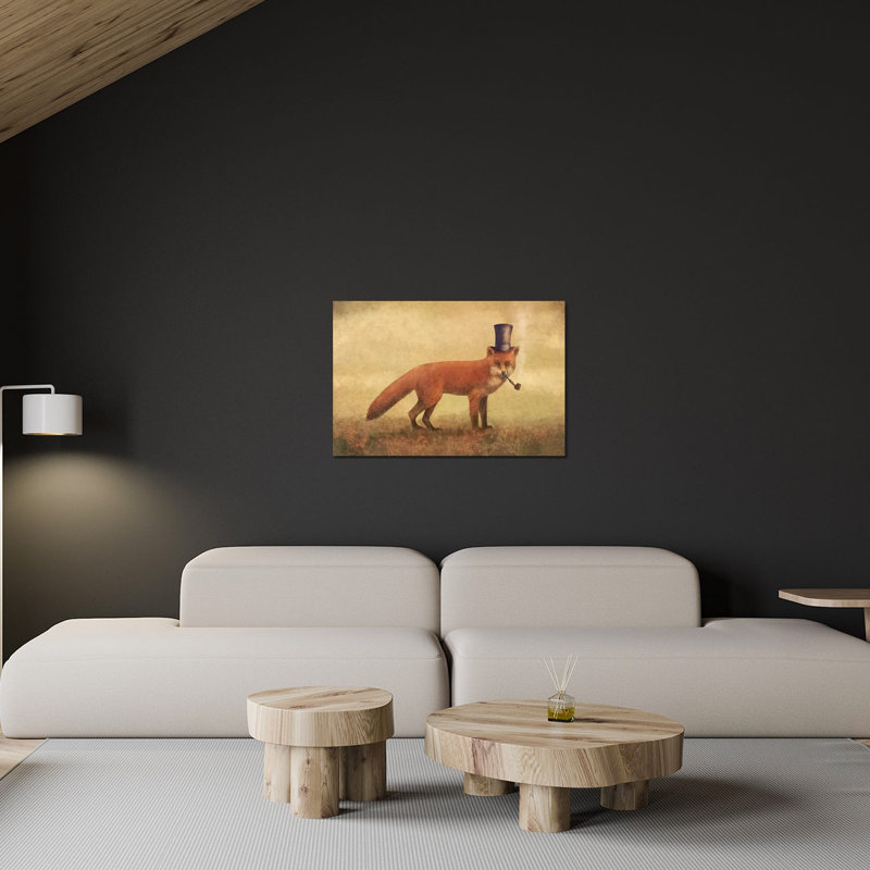 «Crazy Like a Fox» par Terry Fan - impression non encadrée, H 16 po x l 24 po x P 0,25 po