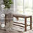 Hangyul Polyester Upholstered Bench