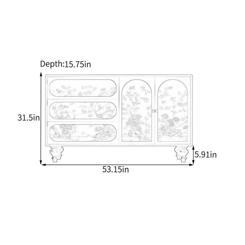 Classic Dining Room Sideboard