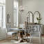 Lustre géométrique en bois vieilli style campagnard à 4 lumières Uman-1456047376