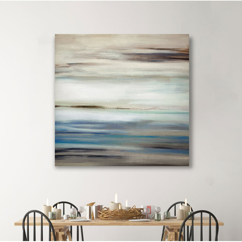 « sanibel lever », peinture sur toile tendue, H 24 po x l 24 po x P 1,5 po