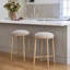 Tabouret de bar rond sans dossier