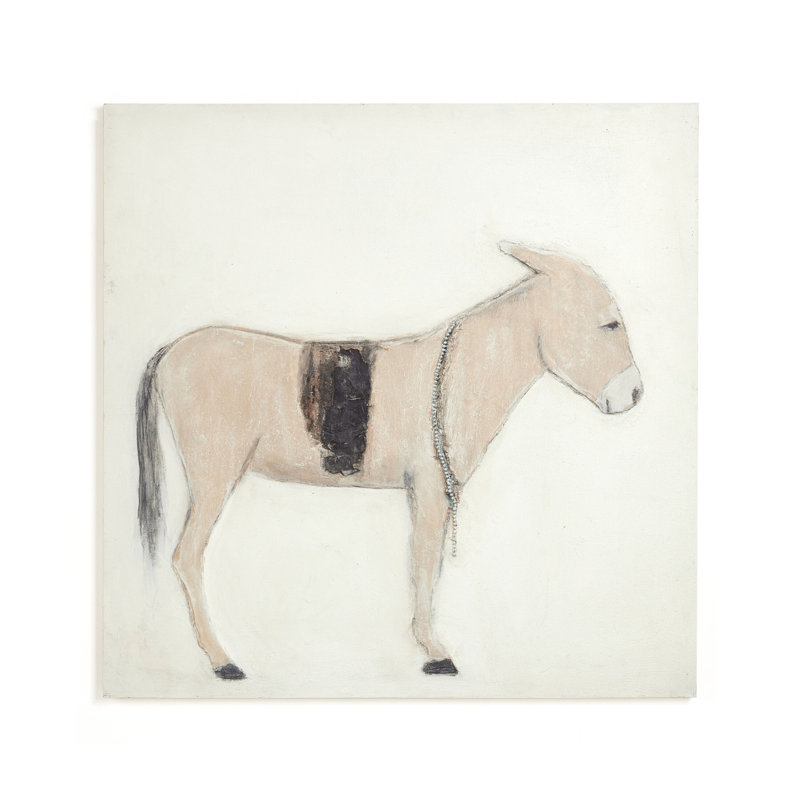 Burro Dia by Paul Meyer, 32" H x 32" W