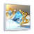 Cadre flottant blanc