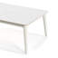 Table basse 1 pièce en aluminium avec plateau en pierre Silvie