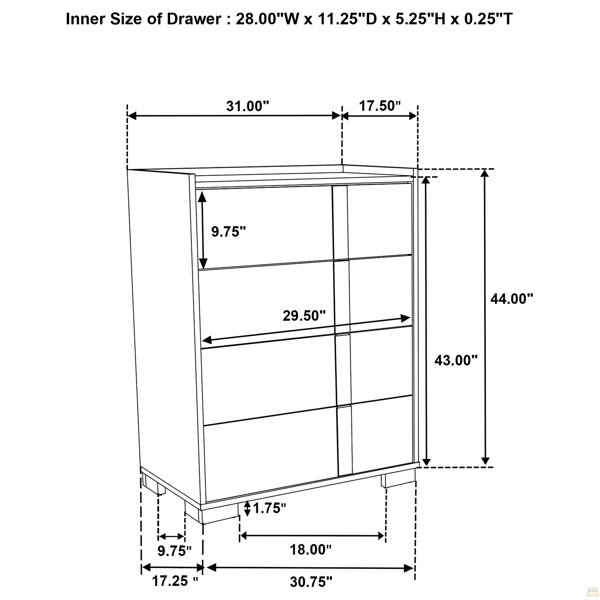 Dimensions du produit