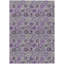 Tapis mauve lavable à la machine intérieur / extérieur Xhevrie-441671877