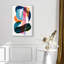 Oliver Gal Radiant Interplay Abstract - Hand-Applied Glass Coat Framed Canvas Art-696024851-696024859