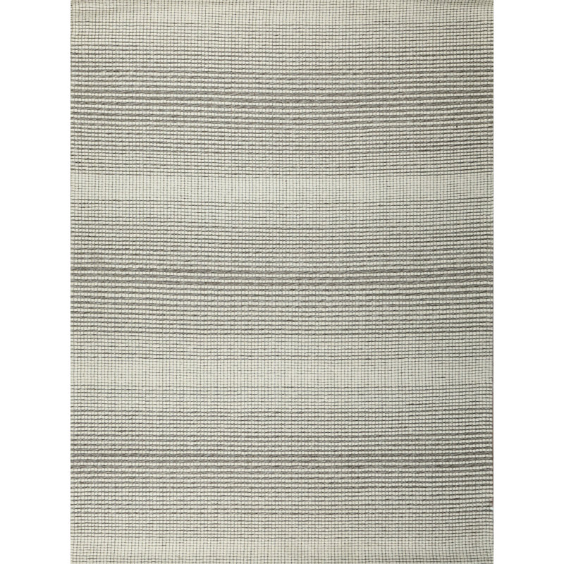 Metrix Hand Tufted New Zealand Wool Brown/Ivory Area Rug, 10'X14'