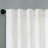 Andora White Embroidered Branch Rod Pocket Single 50x84" Curtain Panel-55080108-55080087