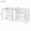 Buffet avec tablettes réglables-1056050077