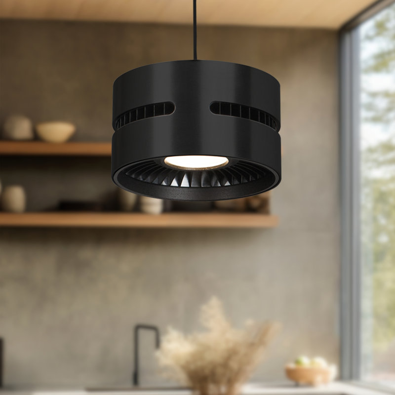 Oxford 1 - Light LED Pendant, Black