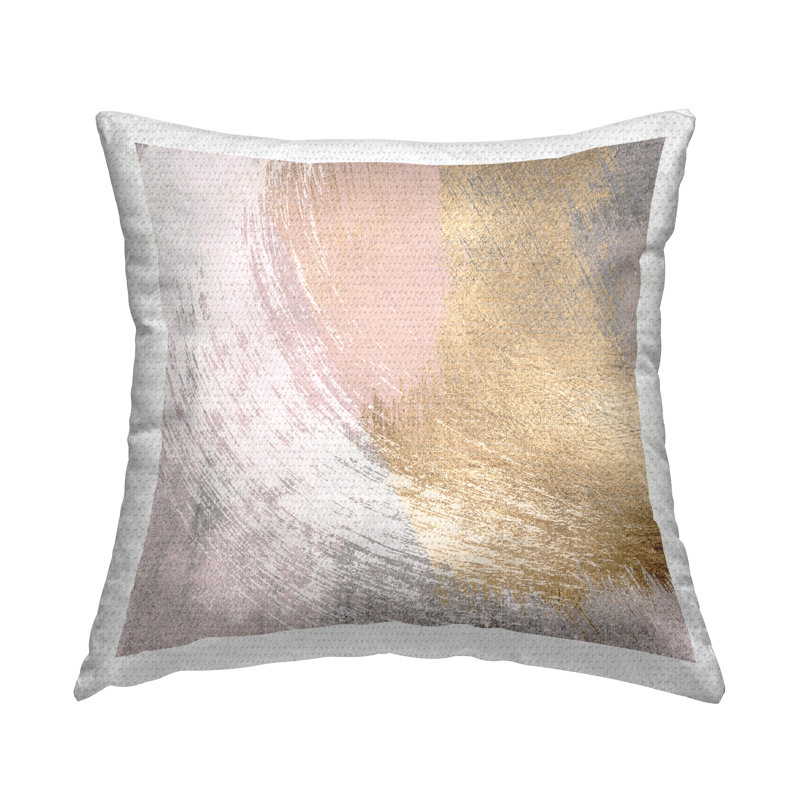 Housse et insert de coussin décoratif carré en polyester pour l'intérieur et l'extérieur
