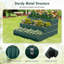 1 jardin surélevé à 3 niveaux surélevé, boîte à fleurs surélevée d'extérieur en métal 47 po x 47 po x 24 po-104969749-104969751