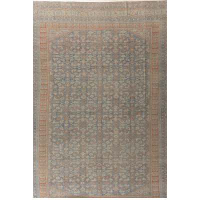 One-of-a-Kind Rectangle 10'6" X 13' Hand Knotted Area Rug
