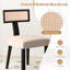 Linen Upholstered Side Chair in White