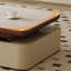 Table basse sur pied
