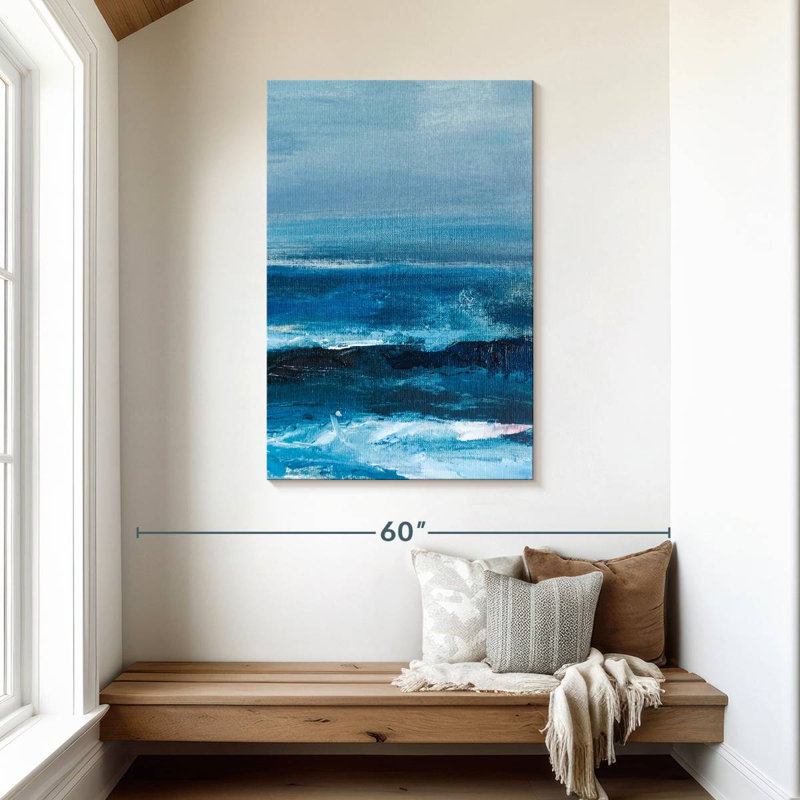 Avery Inverted Horizon Abstract, 45" H x 30" W