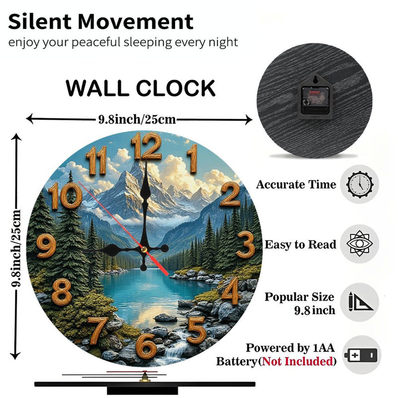 Horloge murale Cosmic Panther
