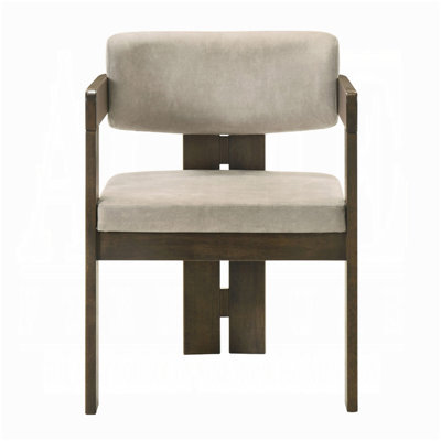 Diny Microfiber / Microsuede Armchair Dining Chair