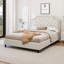 Lit tapissier en velours capitonné-846508850-846508849