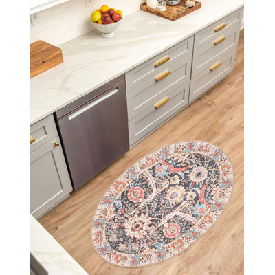 Tapis noir Huguenot