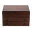 Bristol Grande Mahogany Silverware Chest with Brown Lining