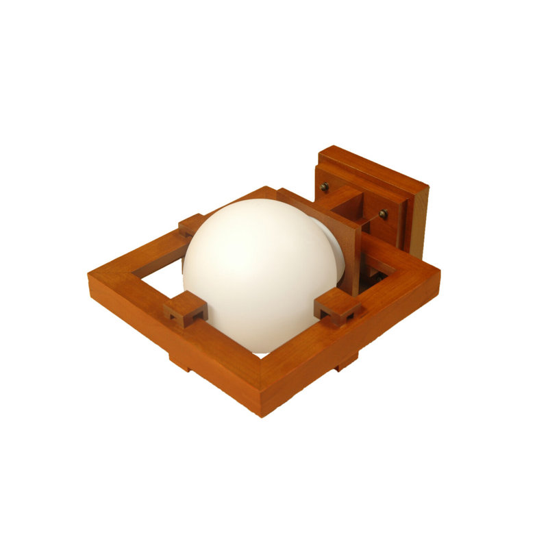 Robie 1 - Light Flush Mounted Sconce, Cherry