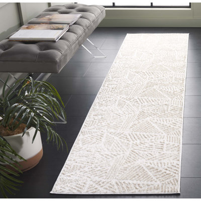 Tapis ivoire / gris Maya 116