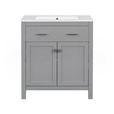 60" Modern Bathroom Vanity Set with Double Vanities (Separate)