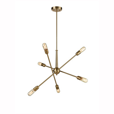 Drago 6 - Light Gold Novelty Pendant