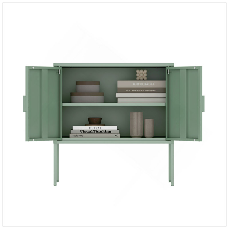 Buffet décoratif vert sauge, Vert sauge