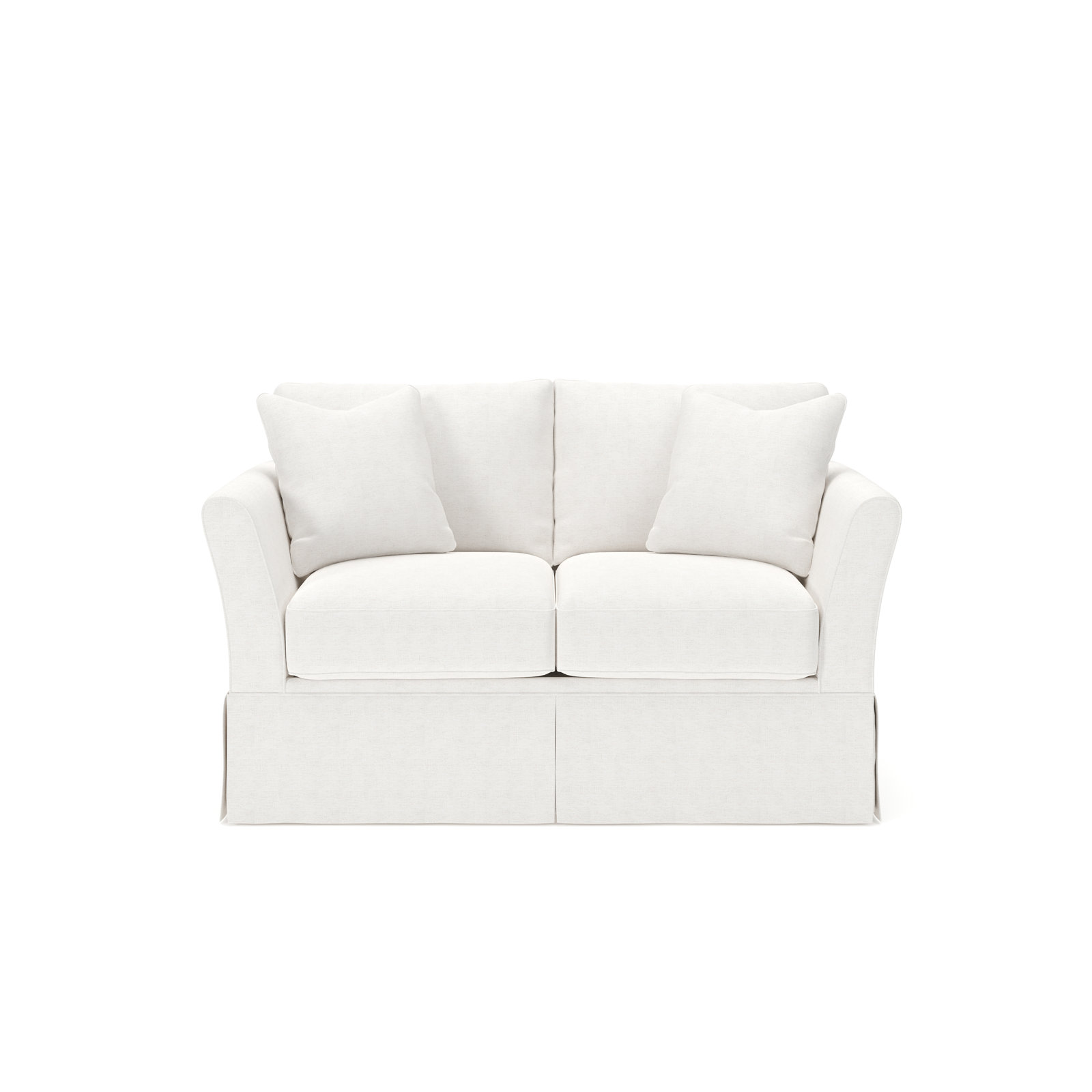 Shelby 60'' Upholstered Sofa, Nomad Snow Crypton® Chenille