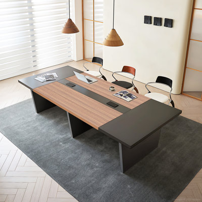 Modern Ergonomic Conference Table - Spacious, Durable, And Versatile Design