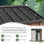 5 ft. W x 3 ft. D Galvanised Metal Storage Shed with Base & Sloping Roof , Ventilation-128728896