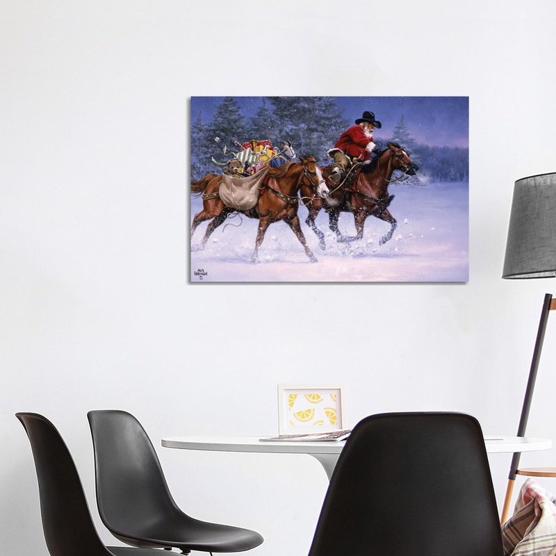 Christmas Rush by Jack Sorenson - Wrapped Canvas Print, 101.6 cm H x 66.04 cm W