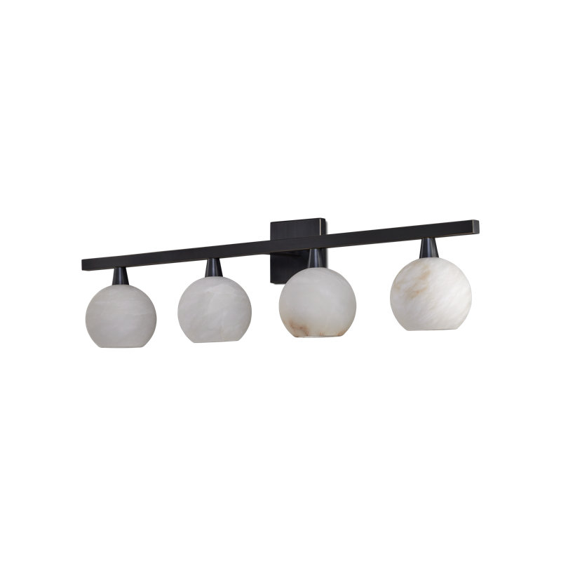 Bombelles 4 - Light Bath Bar, Antique Brass