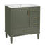 Meuble-lavabo 30 po avec lavabo en céramique-990992671