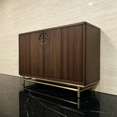 Chinese-style retro minimalist high-end sideboard