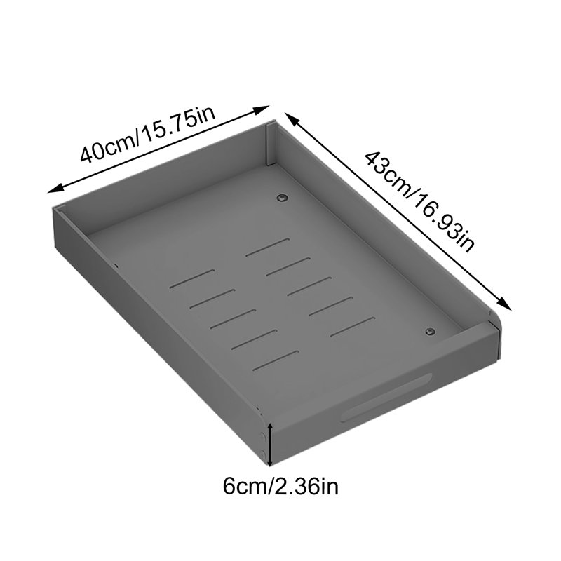 Organisateur de rangement coulissant réglable et extensible