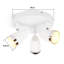 LED ceiling spotlight 3 flame modern 4W warm white 3000K-323650415