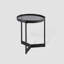 Akay Glass Top End Table-70211112-70211113