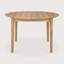 Bok Outdoor Round Teak Dining Table