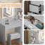 Breiana Dressing Table with Mirror-723853230