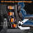 600lbs Big And Tall Office Chair With 3d Kneading Heated Massage,comfy Heavy Duty Executive Office Desk Chair With 5d Flip Arms For Heavy People,high Back Computer Chair,metal Base-1952403129