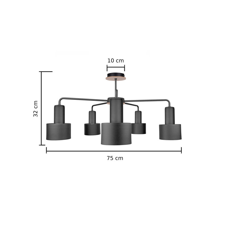 Luzius Semi Flush Mount