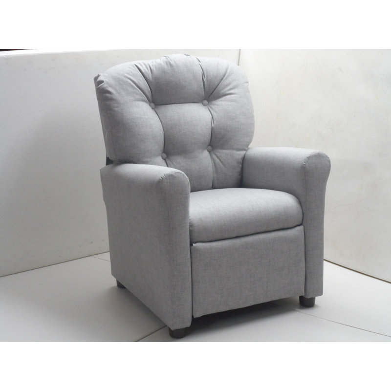 Evynne Kids 27'' Recliner and Ottoman