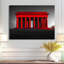 Red Gray Lincoln Monument Monument - Monuments, art mural-1481462625-1481462626