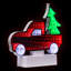 Tunnel à DEL de camion de Noël 3D - 7,25 po