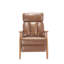 Fauteuil inclinable pour la maison - Fauteuil inclinable réglable avec revêtement en bois massif-1081801417-1081801416